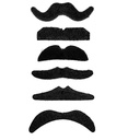 "MOUSTACHE NOIRE" adhesive - 6 styles ass.