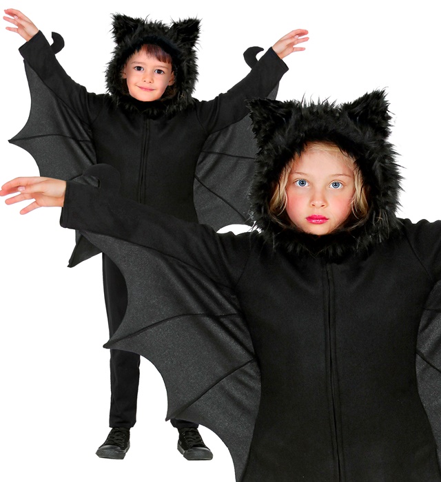"CHAUVE - SOURIS" (veste à capuche)