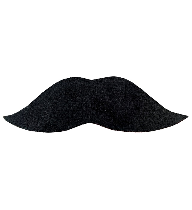 "MOUSTACHE PERSONALITE" adhésive - noire