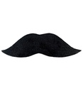 "MOUSTACHE PERSONALITE" adhésive - noire