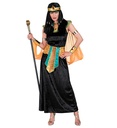 "REINE EGYPTIENNE" (robe, tour de cou avec voiles et poignets, ceinture, serre-tete)