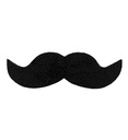 "MOUSTACHE AMBASSADEUR" adhésive -noire