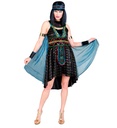 "REINE EGYPTIENNE" (robe avec cape, bracelets, bandeau)
