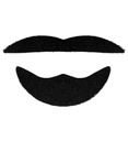 "BARBE & MOUSTACHE ARABE" adhésifs- noirs