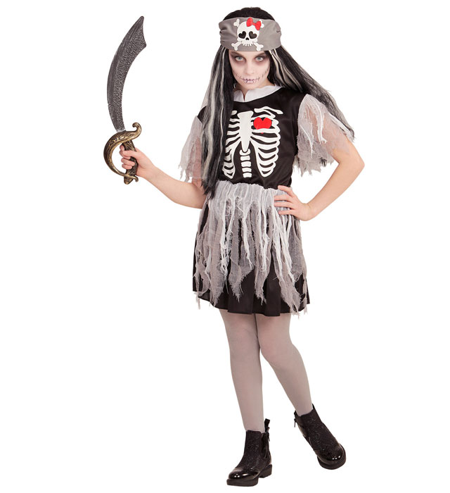 [08609] "FANTOME BATEAU PIRATE" (tunique, bandana) (104 cm / 2-3 Years)