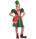 "ASSISTANTE DU PÈRE NOEL" (robe, bonnet avec oreilles et nattes)