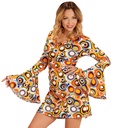 "THE 70s GROOVY STYLE - bubbles" (robe)