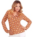 "THE 70s GROOVY STYLE - rhombus" (chemise)