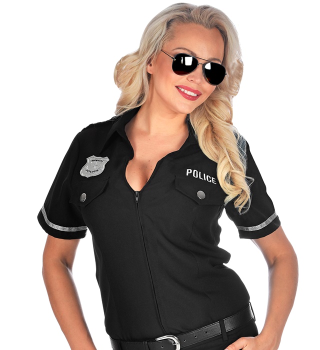 "POLICIERE" (chemise)