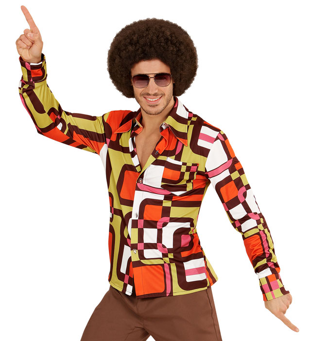 "THE 70s GROOVY STYLE - tubes"   (chemise)