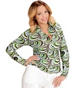 "THE 70s GROOVY STYLE - waves" (chemise)