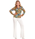 "THE 70s GROOVY STYLE - bubbles" (chemise)