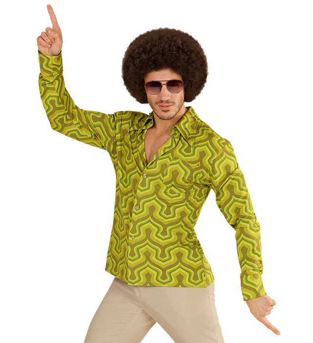 "THE 70s GROOVY STYLE - wallpaper"   (chemise)