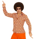 "THE 70s GROOVY STYLE - rhombus"   (chemise)