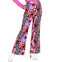 "THE 70s GROOVY STYLE - pink tiny  bubbles" (pantalon)