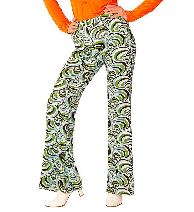[09144] "THE 70s GROOVY STYLE - waves" (pantalon) (S/M)