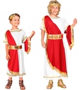 "EMPEREUR ROMAIN" (tunique en drap, ceinture, couronne de laurier)
