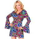"THE 70s GROOVY STYLE - blue bubbles" (robe)