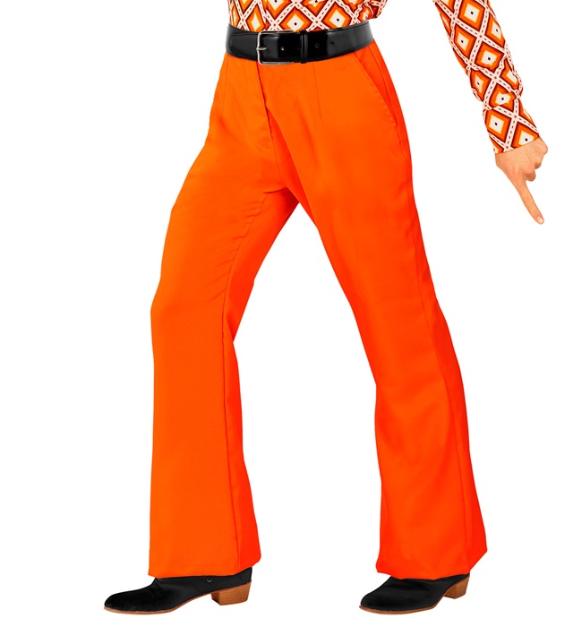 [09236] "THE 70s GROOVY STYLE - orange" (pantalon) (XXL)