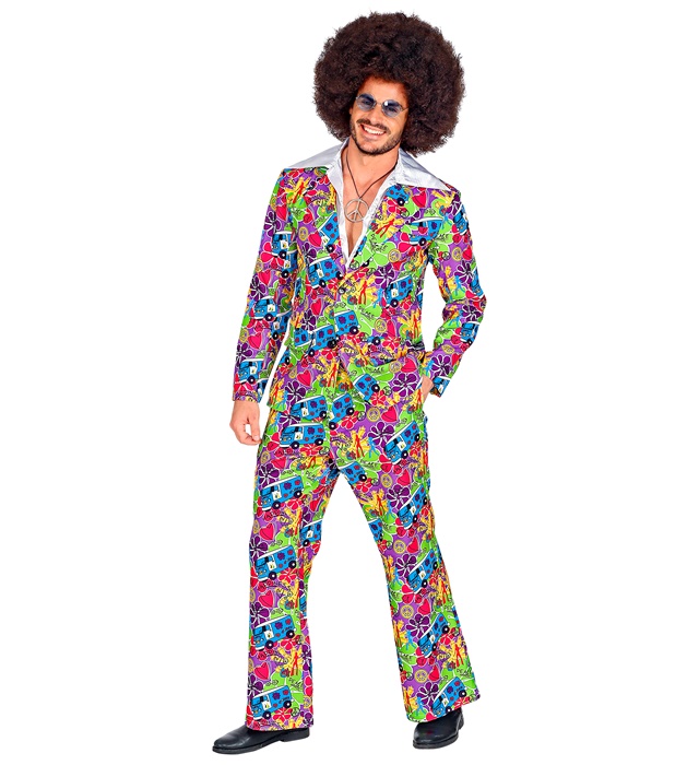 "THE 60s FASHION -  peace bus" (veste, pantalon)