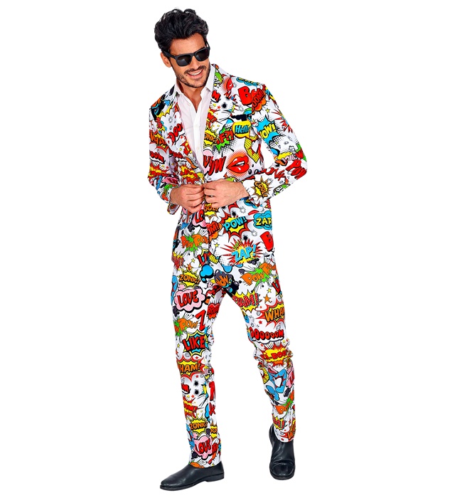 [09351] "THE 60s POP ART STYLE" (veste, pantalon) (S)