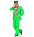 "THE 70s DISCO STYLE - hot green" (veston avec chemise, pantalon)
