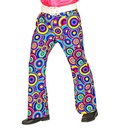 "THE 70s GROOVY STYLE - blue bubbles" (pantalon)