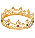 "COURONNE ROYALE AVEC PIERRES PRECIEUSES"