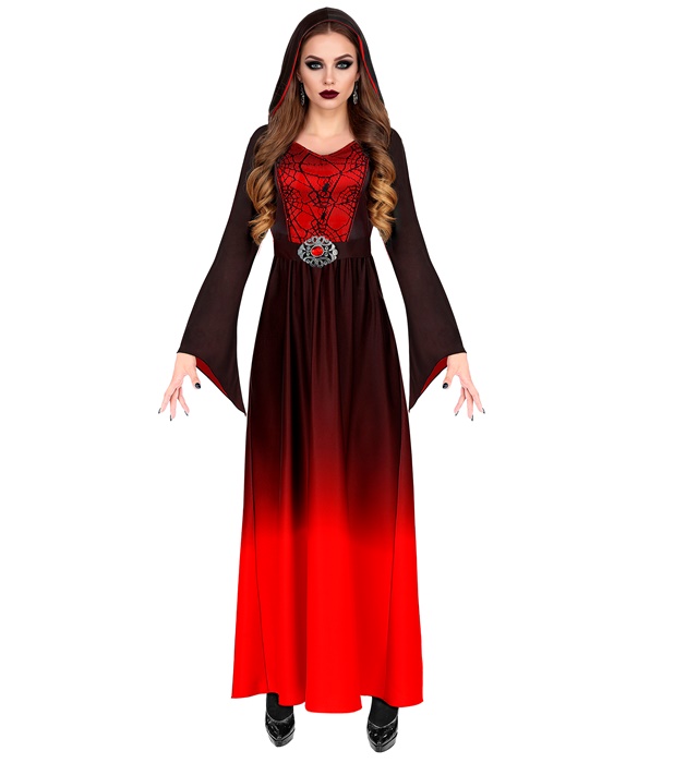 "DAME GOTHIQUE" (robe à capuche)