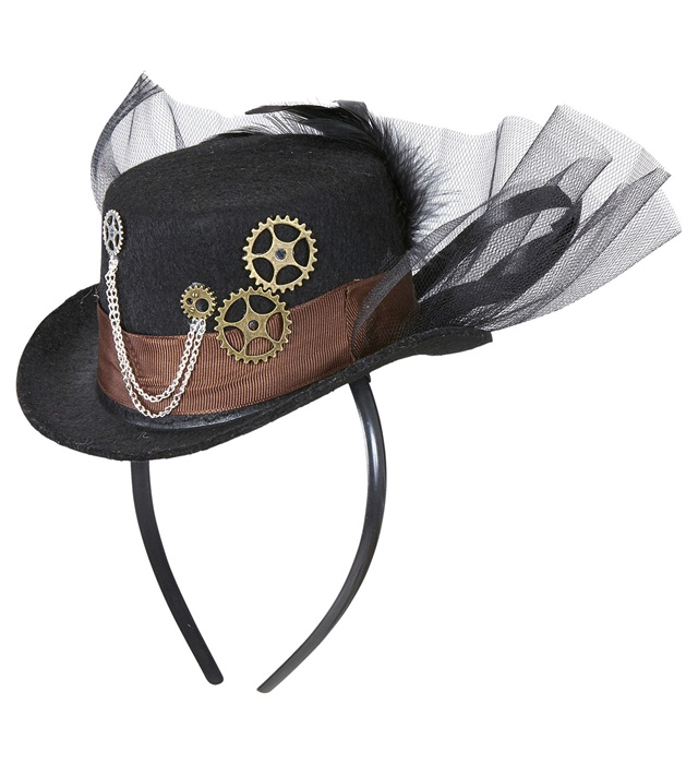 [09645] "MINI CHAPEAU STEAMPUNK"