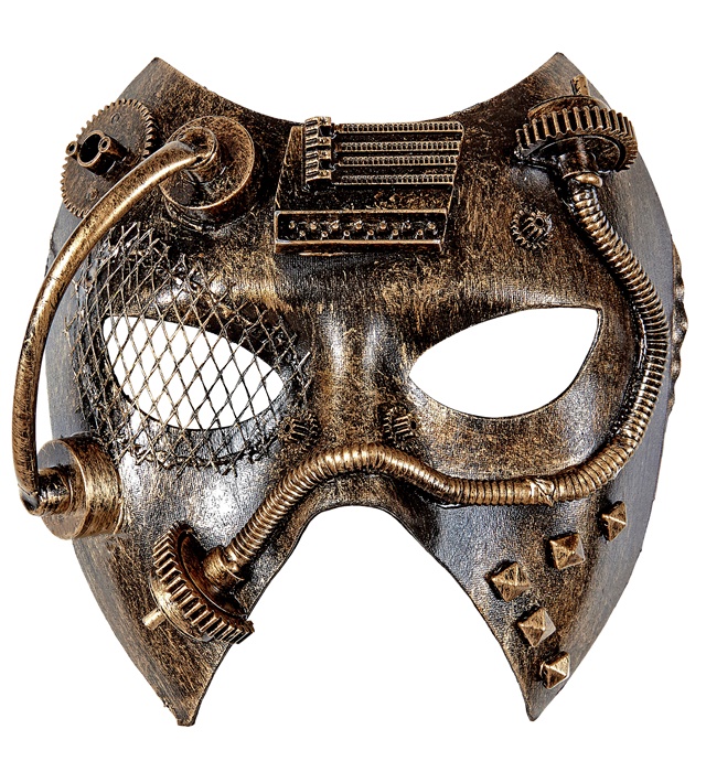 "MASQUE STEAMPUNK CUIVRE"