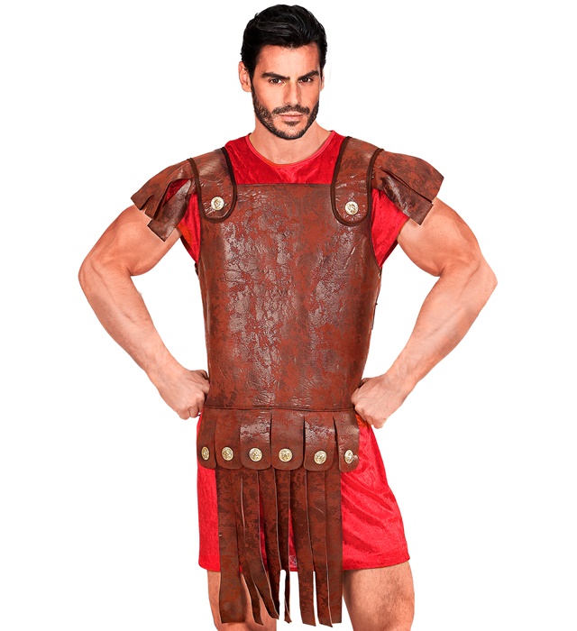 [09669] "ARMURE SIMILI CUIR POUR GREC/ ROMAIN"