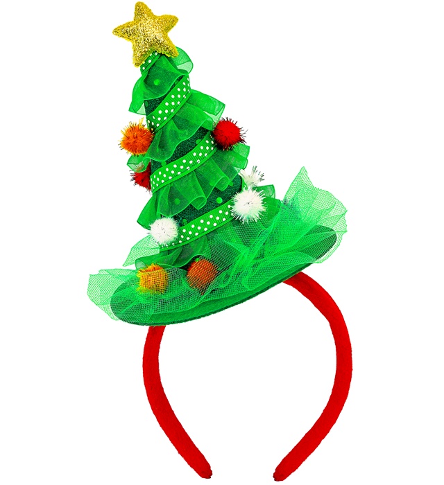 "SERRE-TÊTE SAPIN DE NOËL"