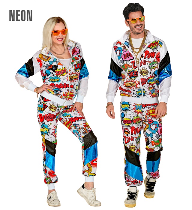 [09631] "COSTUME POP ART" (veste, pantalon) (S)