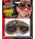 "PROTHÈSE OEIL DE ZOMBIE EN LATEX FX" avec 2 pcs colle latex liquide
