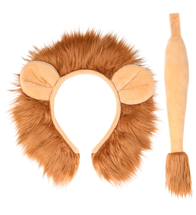 "LION" (coiffe, queue)