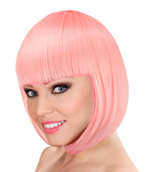 "SOFT PINK LOU LOU WIG" in box