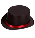 "CHAPEAU DIRECTEUR DE CIRQUE" NOIR - 13 cm