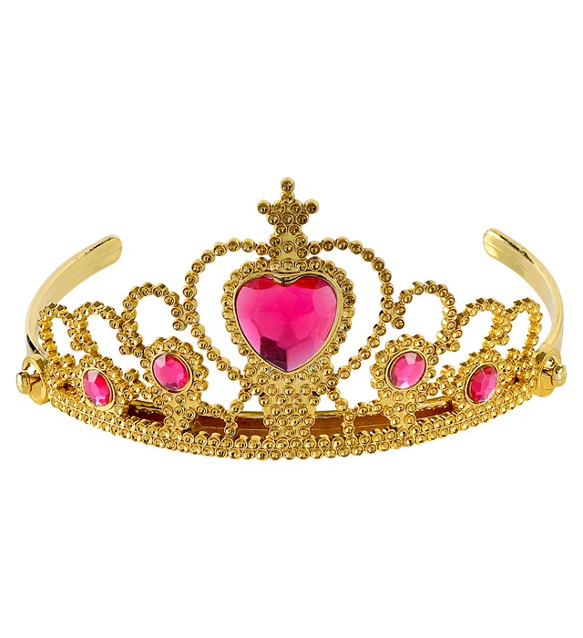 [09786] "DIADEME OR AVEC PIERRES PRECIEUSES ROSES"