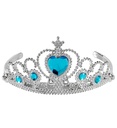 "DIADEME ARGENT AVEC PIERRES PRECIEUSES TURQUOISES"