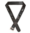 "ETUI DE CEINTURE NOIR POUR 4 EPEES OU ARMES " aspect cuir