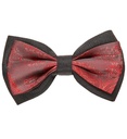 "NOEUD PAPILLON VINTAGE JACQUARD BORDEAUX"