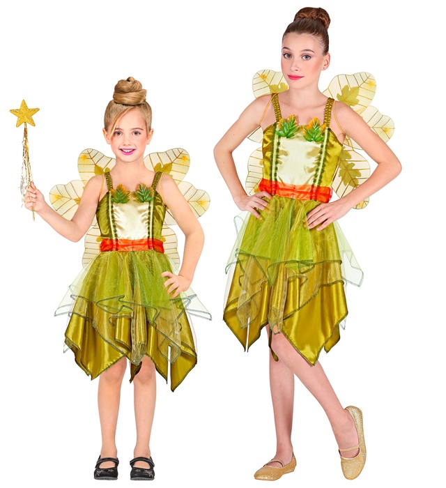 "FEE DE LA FORET" (robe, ailes)