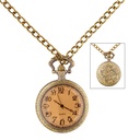 "MONTRE DE POCHE MECANIQUE AVEC COLLIER"