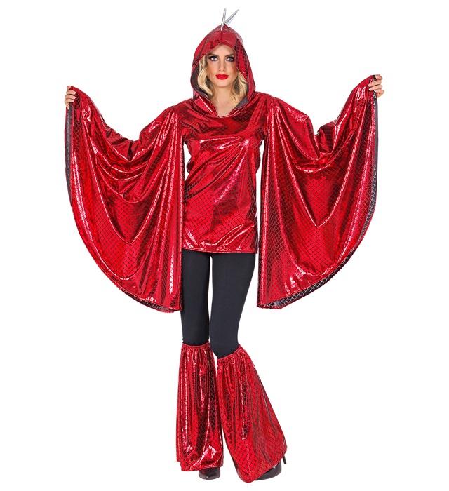 "DRAGON" (chemise ailée avec capuche, jambières)