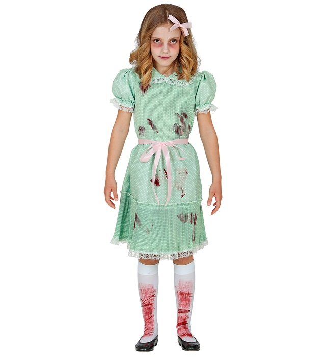 "POUPEE TUEUSE" (robe, ceinture, chaussettes)