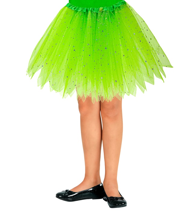 [10329] "TUTU BRILLANT VERT" 30 cm