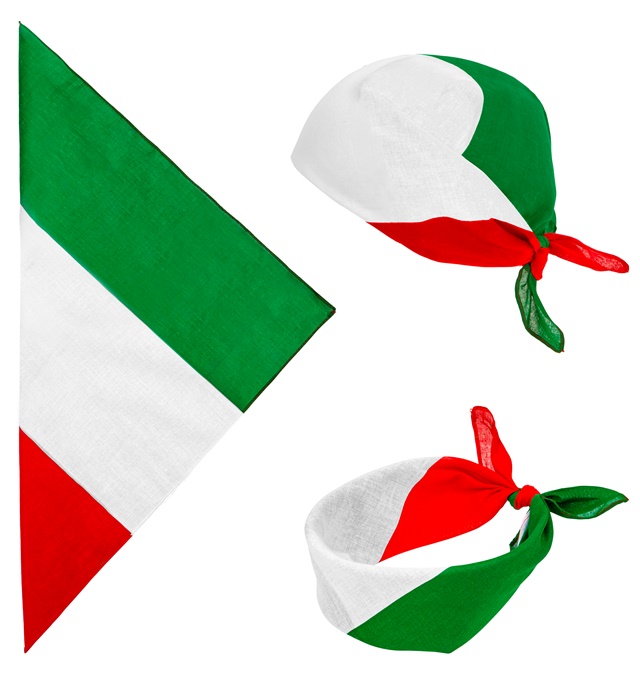 "ITALY BANDANA" 55x55 cm - 100% cotton