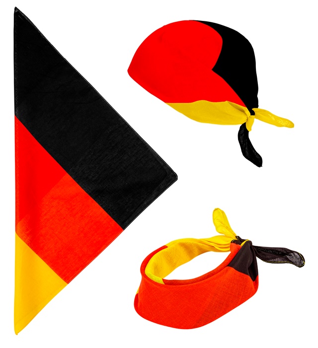 "GERMANY BANDANA" 55x55 cm - 100% cotton