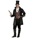 "MANTEAU MULTI CARACTERES" aspect cuir
